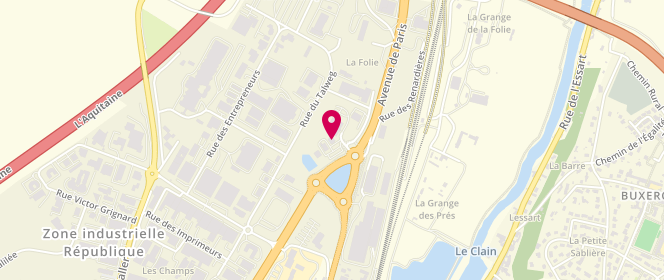 Plan de La Mie Câline, 215 avenue de Paris, 86000 Poitiers