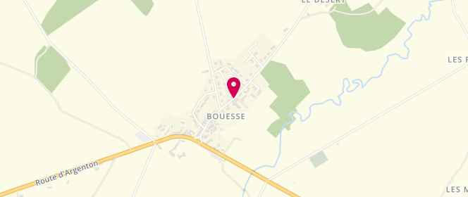 Plan de Boulangerie Renaut, 8 Route Arthon, 36200 Bouesse