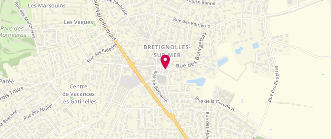 Plan de Le Berre Anthony, 29 Rue de l'Église, 85470 Bretignolles-sur-Mer