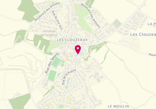 Plan de Rêves de Gosses, 3 place du Commerce, 85430 Aubigny-les-Clouzeaux