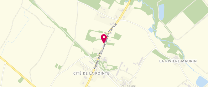 Plan de B.B Sucré, 3, Cité de la Pointe, 85410 La Caillère-Saint-Hilaire