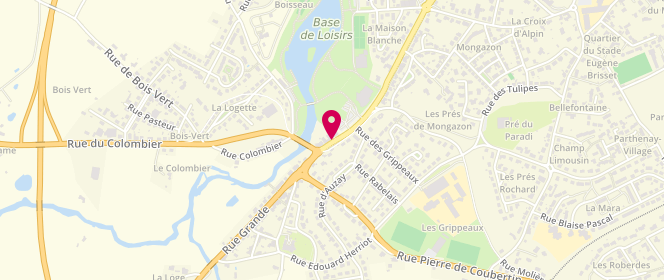 Plan de Le Fournil Clemenceau, 32 Boulevard Georges Clemenceau, 79200 Parthenay