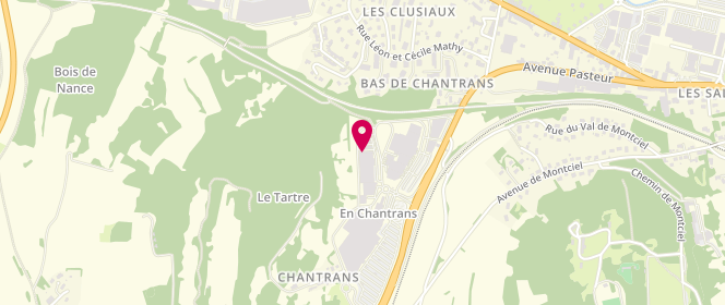 Plan de Boulangerie Marie Blachère, Grange Chantrans, 39570 Montmorot