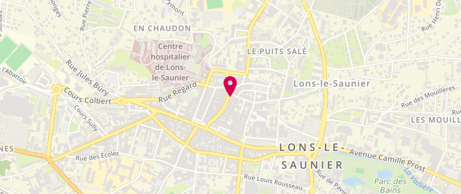 Plan de La Croquantine, 31 Rue du Commerce, 39000 Lons-le-Saunier