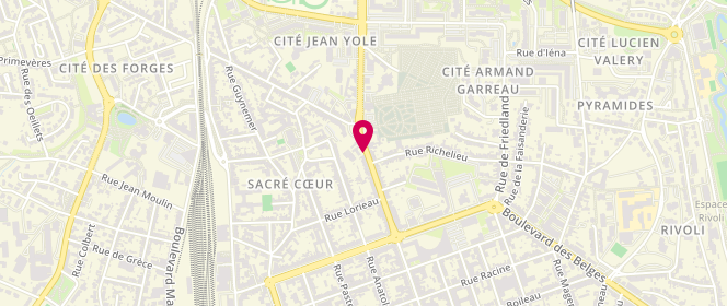 Plan de Maely, 53 Rue du Maréchal Ney, 85000 La Roche-sur-Yon