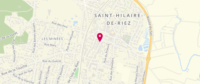 Plan de BARRITAUD Jérôme, 38 Rue Georges Clemenceau, 85270 Saint-Hilaire-de-Riez