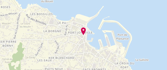Plan de Boulangerie du Port, 11 Rue du Marché, 85350 L'Île-d'Yeu