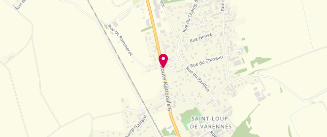 Plan de La Saint Lupéenne, 18 Route Nationale 6, 71240 Saint-Loup-de-Varennes