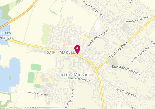 Plan de Boulangerie Patisserie Massot, 55 Grande Rue, 71380 Saint-Marcel