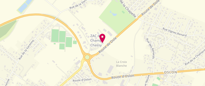 Plan de Boulangerie Moulin de la Bresse, Zone Aménagement Champs Chassy
Route de Dole, 71380 Châtenoy-en-Bresse