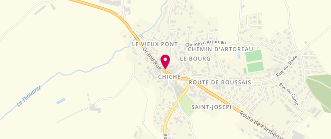 Plan de Les Mimis, 19 Place Saint Martin, 79350 Chiché