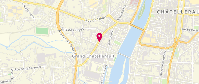 Plan de RANGER Frédéric, 145 Grand Rue de Chateauneuf, 86100 Châtellerault