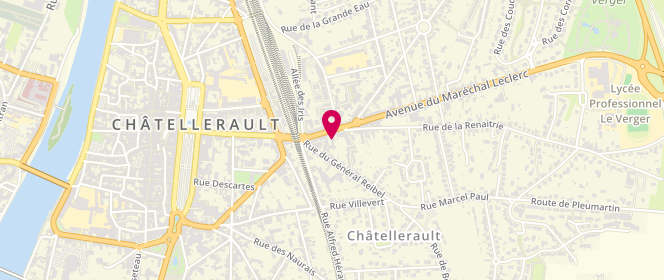 Plan de Boulangerie Joubert, 26 Avenue Marechal Leclerc, 86100 Châtellerault