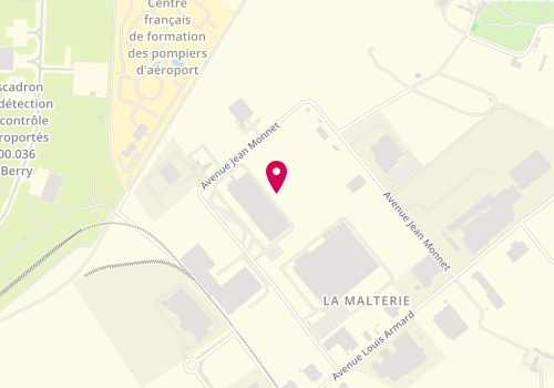 Plan de Spicer's France SAS, Zone Industrielle de la Malterie Avenue Jean Monnet, 36130 Montierchaume