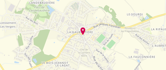 Plan de Adrien Dogbert Boulangerie Patisserie, 2 Rue de Rangot, 85130 La Gaubretière