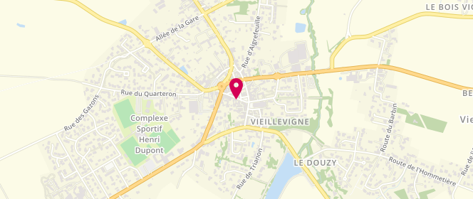 Plan de Boulangerie Pâtisserie SORIN Pascal, 23 Rue Beau Soleil, 44116 Vieillevigne