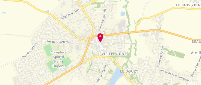 Plan de Boulangerie Orieux, 15 Grand Rue, 44116 Vieillevigne