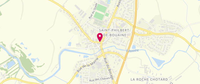 Plan de Boulangerie-Pâtisserie Ô Délices de Bouaine, 2 Rue Saint-Philbert, 85660 Saint-Philbert-de-Bouaine