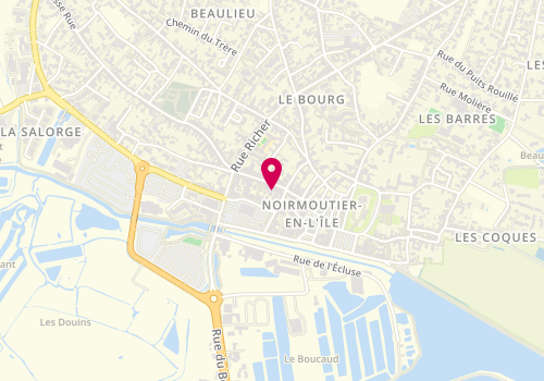 Plan de Le Fourn'Île, 15 Grande Rue, 85330 Noirmoutier-en-l'Île