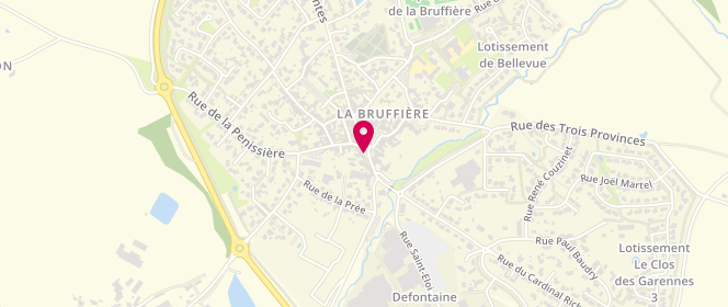 Plan de La Mi Do Re, 20 Place Jeanne d'Arc, 85530 La Bruffière