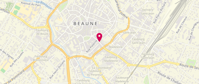 Plan de Aux 3 épis, 31 Rue d'Alsace, 21200 Beaune