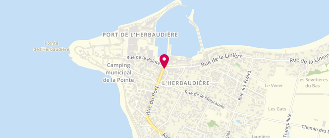 Plan de Au Four et au Moulin, 36 Rue du Port, 85330 Noirmoutier-en-l'Île