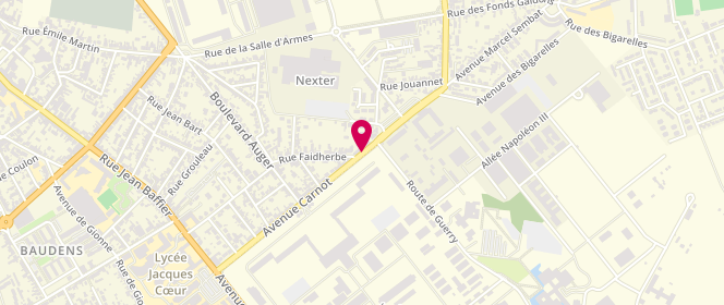 Plan de Rinas Café, 85 avenue Carnot, 18000 Bourges