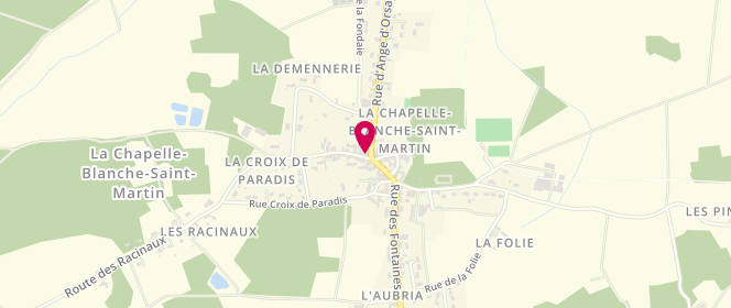 Plan de DION Philippe, 9 Rue D&#039;Ange D&#039;Orsay, 37240 La Chapelle-Blanche-Saint-Martin