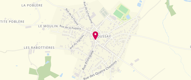 Plan de SOINNE Didier, 6 Rue du Centre, 49450 Roussay