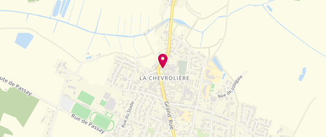 Plan de Boulangerie éKureuil, 1 place Saint-Martin, 44118 La Chevrolière