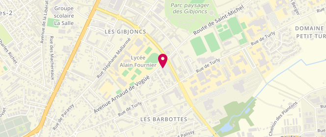 Plan de Au Fournil de Cap Nord, Avenue Marechal Lattre de Tassigny, 18000 Bourges