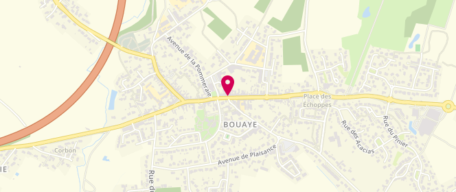 Plan de Boulangerie Costantini, 10 Rue de Nantes, 44830 Bouaye