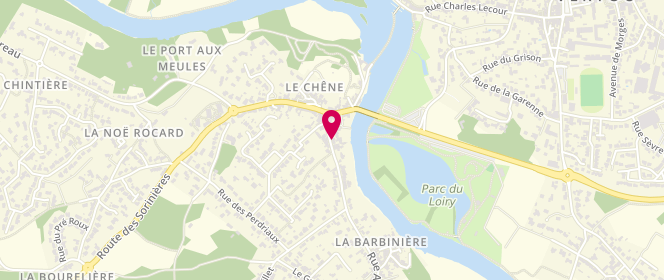 Plan de Les Douceurs du Chene, 20 Rue Auguste Garnier, 44120 Vertou