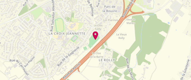 Plan de Banette, Centre de la Zone Aménagement Lotissement N2 la Croix Jeanette, 44340 Bouguenais