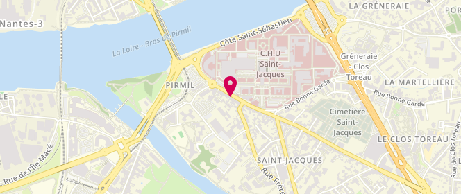 Plan de Run, 66 Rue Saint-Jacques, 44200 Nantes