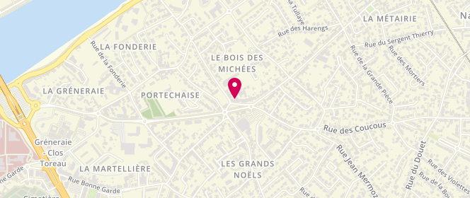 Plan de Des Rêves & des Pains, 95 Rue de la Libération, 44230 Saint-Sébastien-sur-Loire