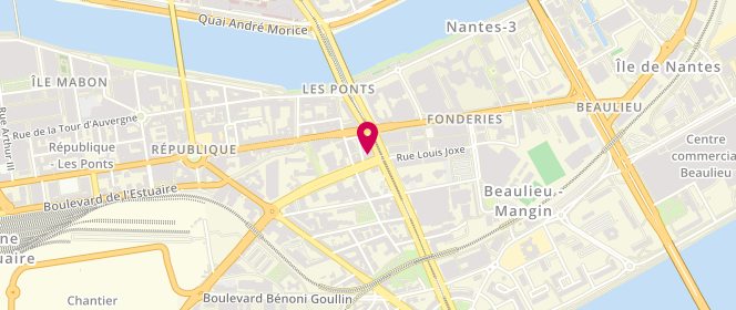 Plan de Papilles & Gourmandises, 6 Boulevard Gustave Roch, 44200 Nantes