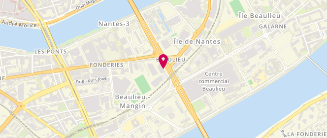 Plan de Le Debotté, Rue Anatole de Monzie, 44200 Nantes