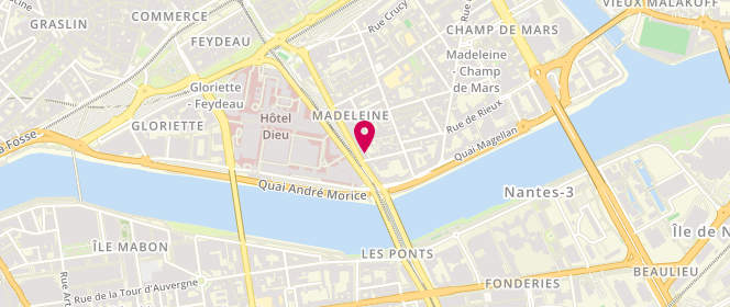 Plan de La Madeline, 43 Chau. De la Madeleine, 44000 Nantes