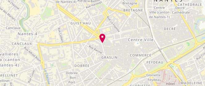 Plan de L'Autre Boulangerie... Du Pain, des Gateaux !, 14 Rue Franklin, 44000 Nantes