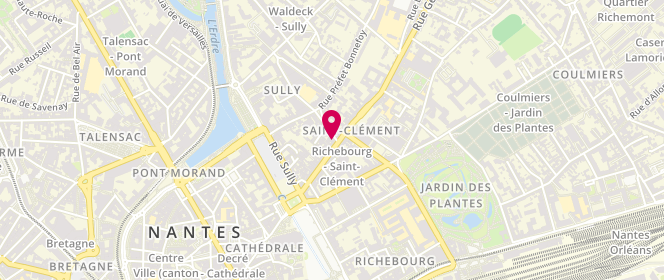 Plan de Eugenie Boulangerie & Patisserie Gourmande, 46 Rue Maréchal Joffre, 44000 Nantes