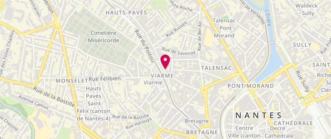 Plan de Epi Viarme, 13 place Viarme, 44000 Nantes