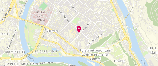 Plan de La Grignardise, 6 Rue Chifflet, 25000 Besançon