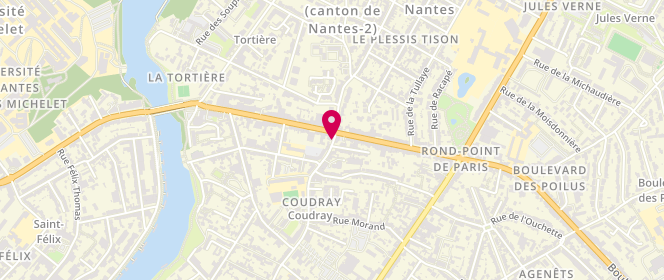 Plan de Le Bihan, 2 Rue du Coudray, 44000 Nantes