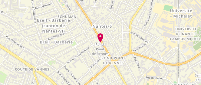 Plan de La Petite Boulangerie, 37 Boulevard Robert Schuman, 44300 Nantes