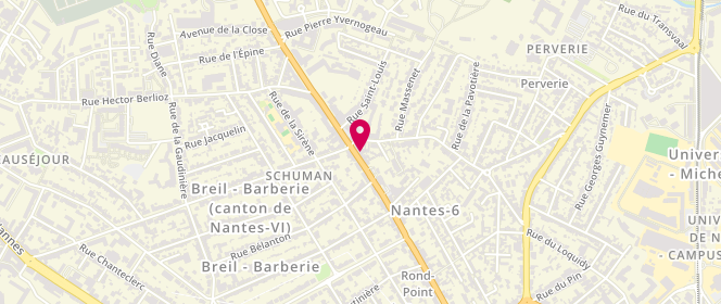 Plan de Maison Juhel, 90 Boulevard Robert Schuman, 44300 Nantes