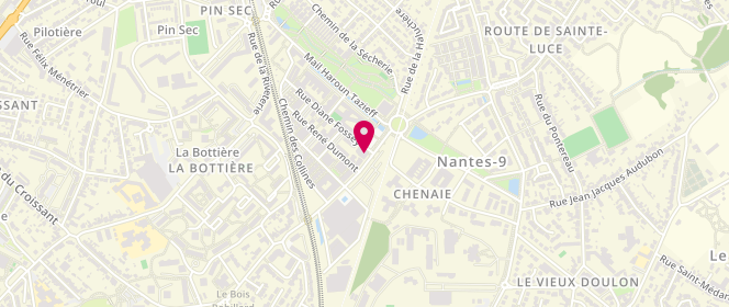 Plan de La Boule Carree, 211 Route de Sainte-Luce, 44300 Nantes