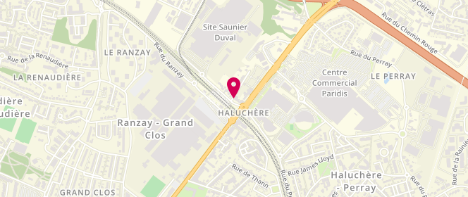 Plan de Boulangerie Orizet, 3 Rue de la Petite Baratte, 44300 Nantes