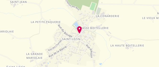 Plan de La Grigne d'Argent, Saint Lezin 13 Rue Val d'Aubance, 49120 Chemillé-en-Anjou