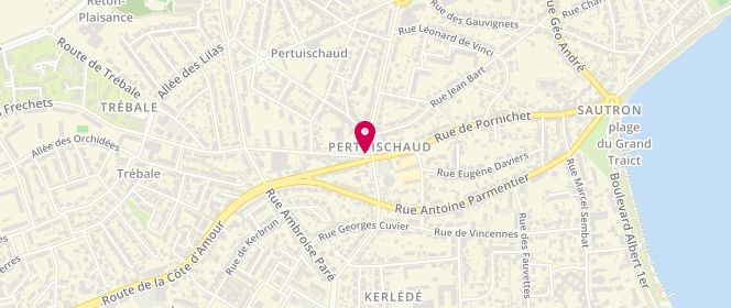 Plan de M & S Moreau, 1 place Pierre Bourdan, 44600 Saint-Nazaire